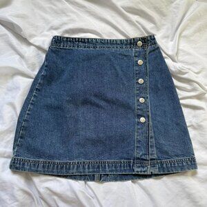 Gap Women's Blue and Navy Skirt